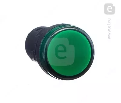 Светосигнальный индикатор IEK AD-22DS LED D22 зеленый