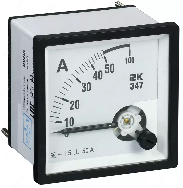IEK Амперметр Э47 2500/5А кл. точн. 1,5 72х72мм