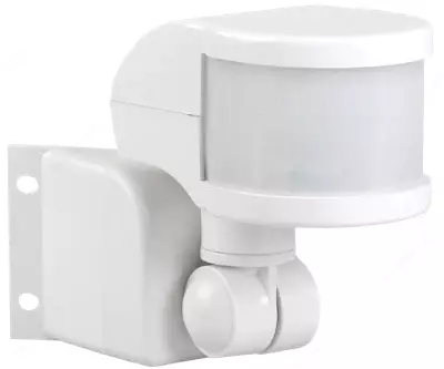 Датчик движения ДД 018В белый, макс. нагрузка 1100Вт, угол обзора 270град., дальность 12м, IP44, ИЭК