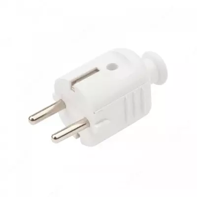 ВПу11-01-Ст Вилка разборная угловая с з/к 16А белая