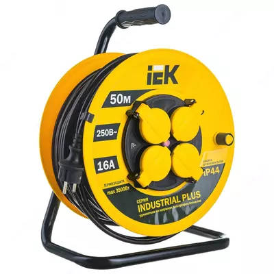 Катушка УК10 с т/з 4 места 2P/10м 2х0,75 мм2 "Garden