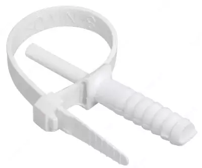 IEK Хомут дюбельный ХД 7х150 белый (50шт/упак)