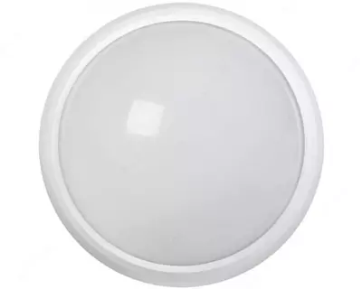 Светильник светодиодный ДПО 3030Д 18Вт 4500K IP54 круг белый пластик с ДД IEK