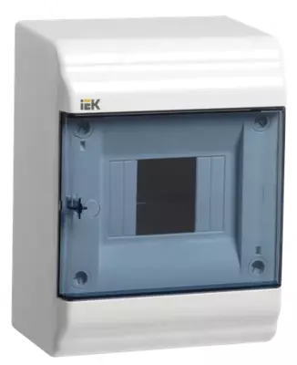 Корпус модульный пластиковый навесной IP41 ЩРН-Пк-4 FCN IEK
