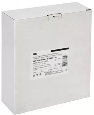 Корпус модульный пластиковый навесной IP41 ЩРН-Пк-24 FCN IEK