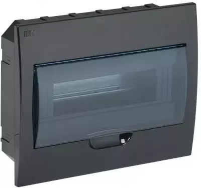 KREPTA 3 korpus plastik SHRV-P-12 IP41 qora IEK