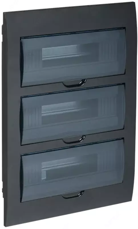 KREPTA 3 korpus plastik SHRV-P-36 IP41 qora IEK