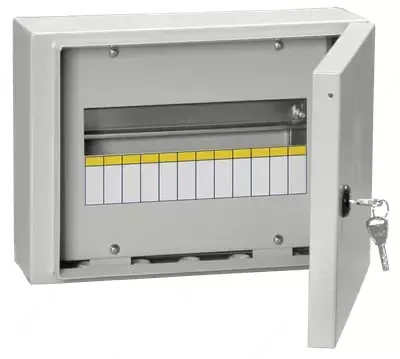 Корпус металлический ЩРн-18з (265х440х120) IP31 GENERICA