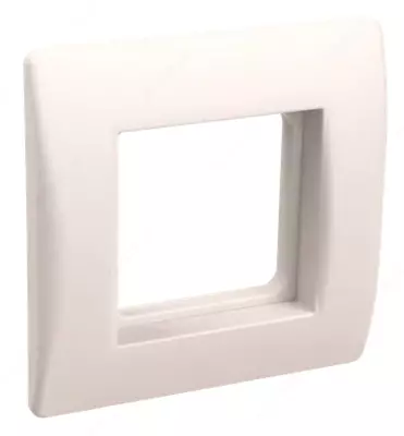 Рамка и суппорт для коробок КМКУ на 2 модуля белые IEK