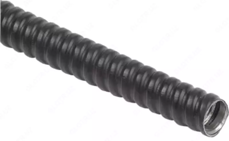 Металлический шланг с эластичной изоляцией и брошью d=17mm (50m) grey IEK