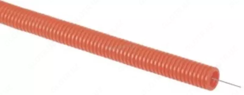 Gofrirovka qilingan quvur D40 PND zond bilan to'q sariq (15 m) IEK - 11 700 so'm