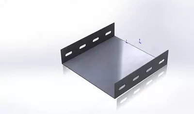 Соединитель лотка