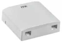 ITK rozetkasi optik devor 2 port SC / LC