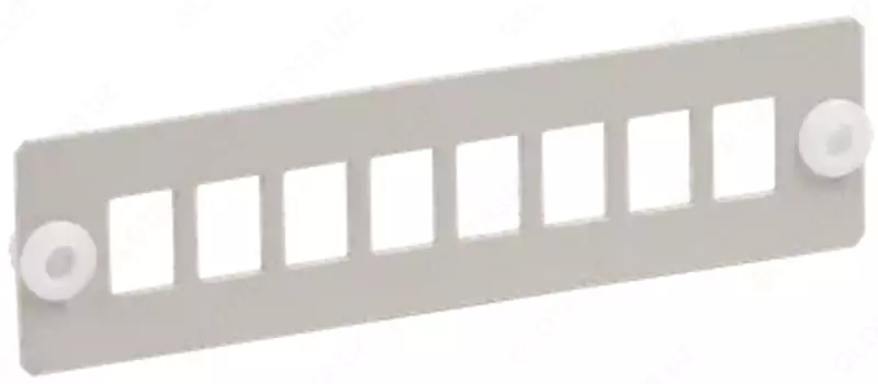 8 ta optik adapter uchun Panel (SC yoki LC-Duplex 19" xochda)