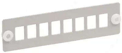 8 ta optik adapter uchun Panel (SC yoki LC-Duplex 19" xochda)
