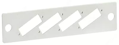 ITK Панель для 4-ех оптических адаптеров (SC-Duplex в 19" кросс)