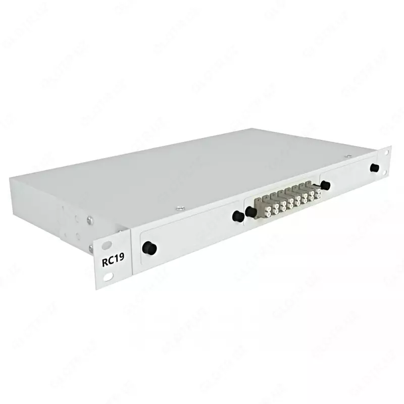 ITK 1U кросс укомплектованный: SC (Simplex) 8шт; (OS2)
