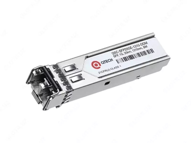 Qtech SFP модуль, 20 км, 1,25Гбит/c, 1310 нм,LC, FP