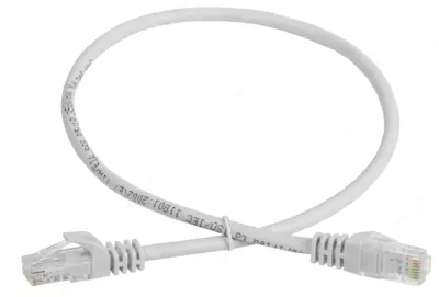 Шнур коммутационный кат. 5Е UTP 10м серый GENERICA