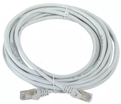 Шнур коммутационный кат. 5Е FTP 0,5м серый GENERICA
