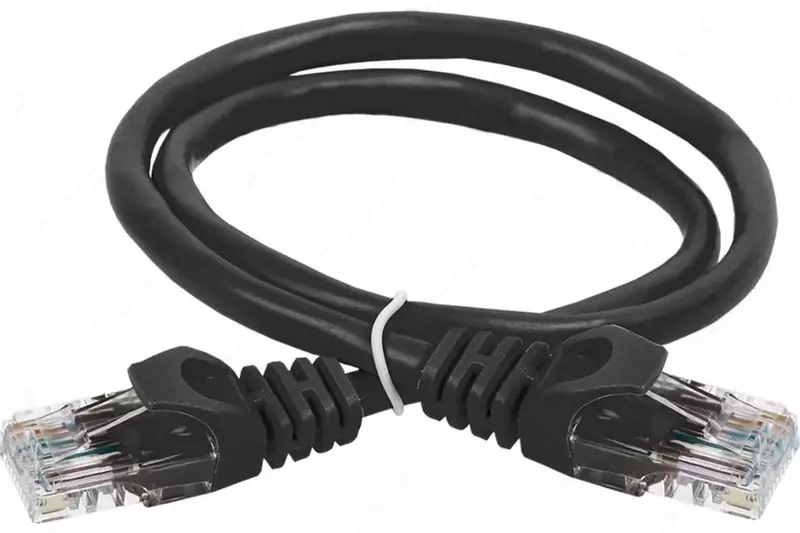 ITK Коммутационный шнур кат. 6 UTP PVC 2м черный