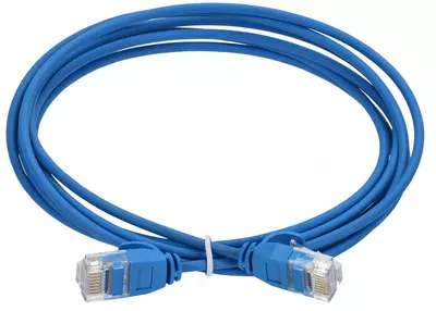 ITK Коммутационный шнур кат. 6 UTP PVC 3м синий