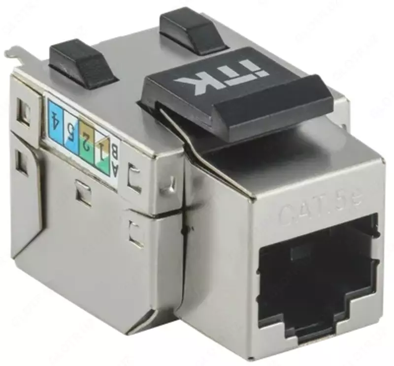 ITK Модуль Keystone Jack категория 5E FTP 110 IDC 90 градусов розеточный