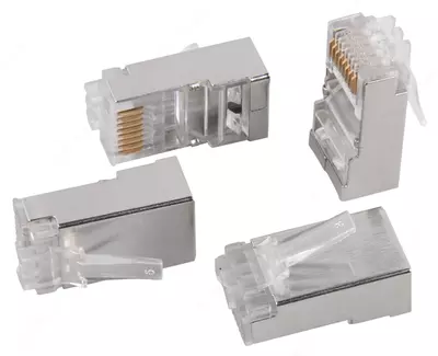 Разъём RJ-47 FTP для кабеля кат. 5Е GENERICA