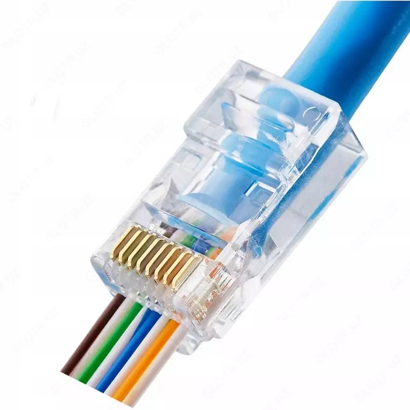 Kat kabeli uchun ITK RJ12 UTP ulagichi.3 6P6C