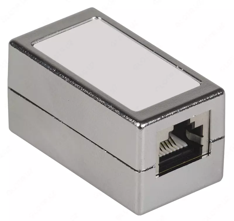 ITK o'tish adapteri mushuk.5e UTP, RJ45-RJ45, Keystone Jack turi
