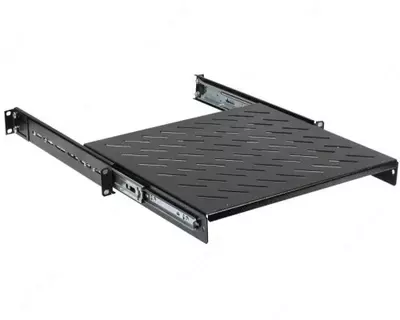 ITK 19" выдвижная полка глубиной 600 мм, черная
