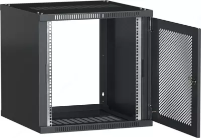 ITK shkafi uchun orqa devor WE 6U 600 mm kengligida, qora