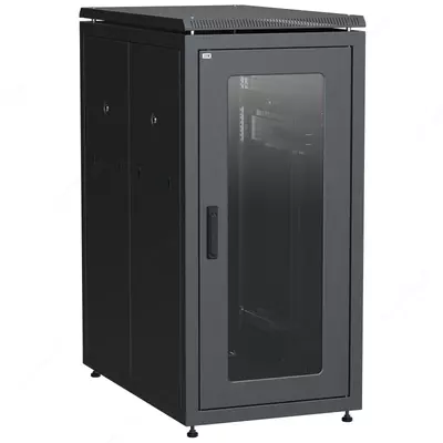 ITK LINEA N 28U 600x1000mm oynali teshikli old eshik qora