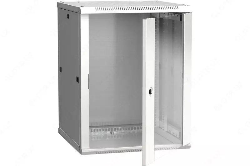 ITK shkafi LINEA E 42U 600x1000 mm eshiklar 2 dona teshilgan. va metall. qora