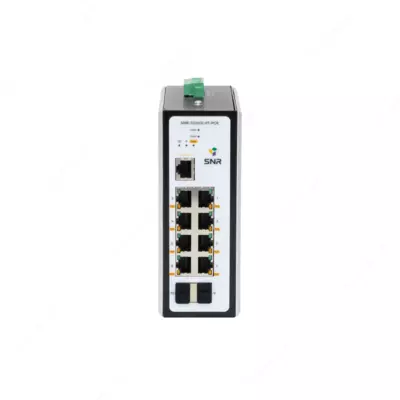 Управляемый промышленный POE коммутатор уровня 2 SNR-S225Gi-8T-POE