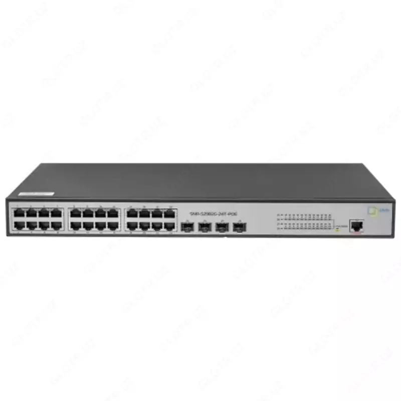 Poe tomonidan boshqariladigan SNR-s2982g-24T-POE Layer 2 kaliti