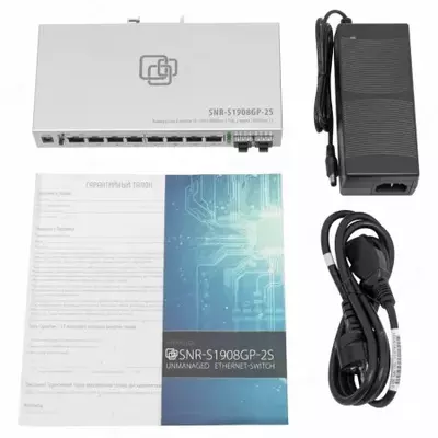 Неуправляемый POE коммутатор SNR-S1908GP-2S