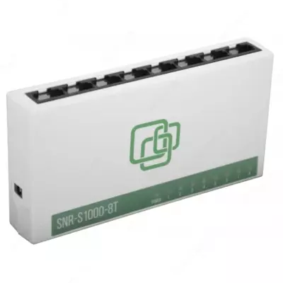 Неуправляемый коммутатор SNR-S1000-8T