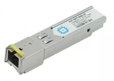 SFP WDM moduli, 20km (14db) gacha bo'lgan masofa, 1550nm