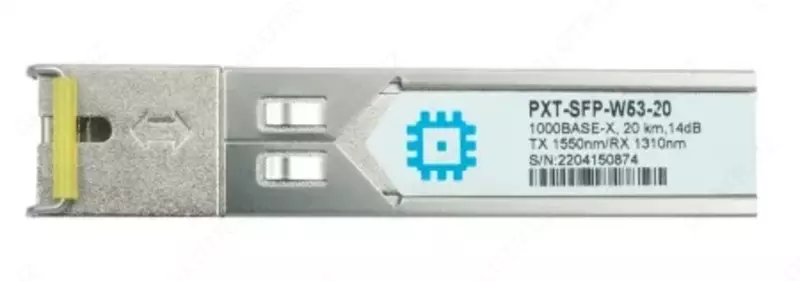 Модуль SFP WDM, дальность до 20км (14dB), 1550нм