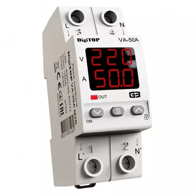 DigiTOP va-50A m2r kuchlanish relesi
