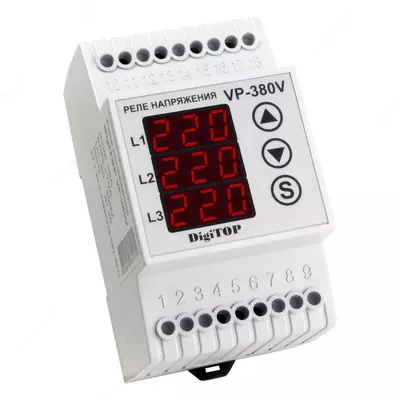 DigiTOP Реле напряжения трехфазное Vp380