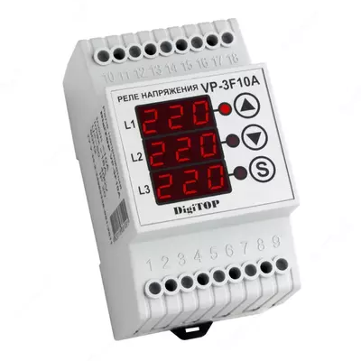 Реле напряжения DigiTOP Vp-3F10A