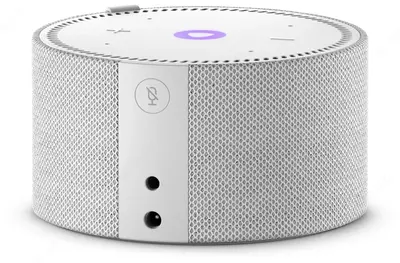 Акустическая система Яндекс Станция Мини Плюс Серая YNDX-00020 Grey с часами (Умная колонка с голосовым помощником)