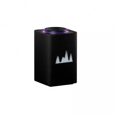 Акустическая система Яндекс Станция Макс Черная YNDX-0008 Black (Умная колонка с голосовым помощником) + пульт YNDX-00401