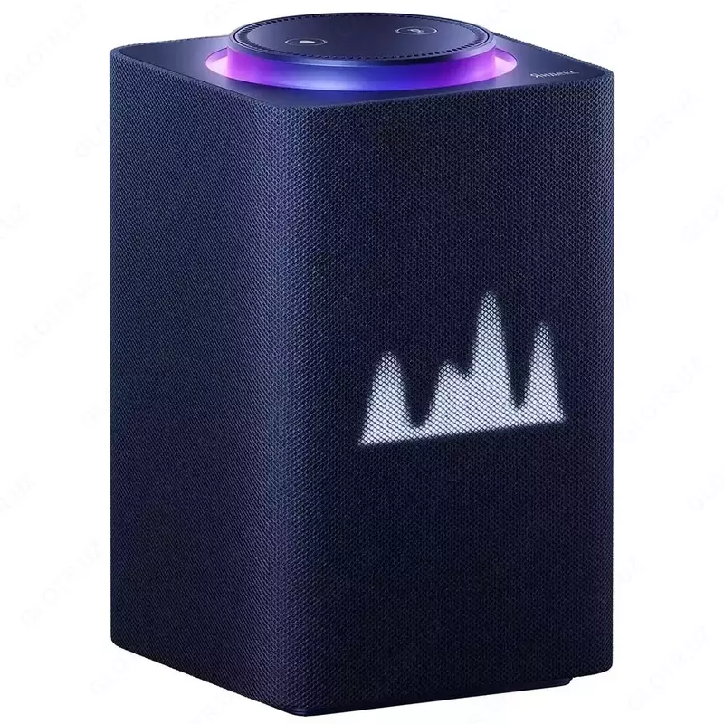 Акустическая система Яндекс Станция Макс Синяя YNDX-0008 Blue (Умная колонка с голосовым помощником) + пульт YNDX-00401