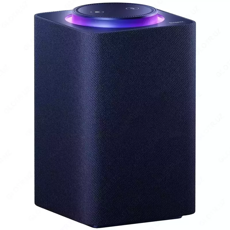 Акустическая система Яндекс Станция Макс Синяя YNDX-0008 Blue (Умная колонка с голосовым помощником) + пульт YNDX-00401