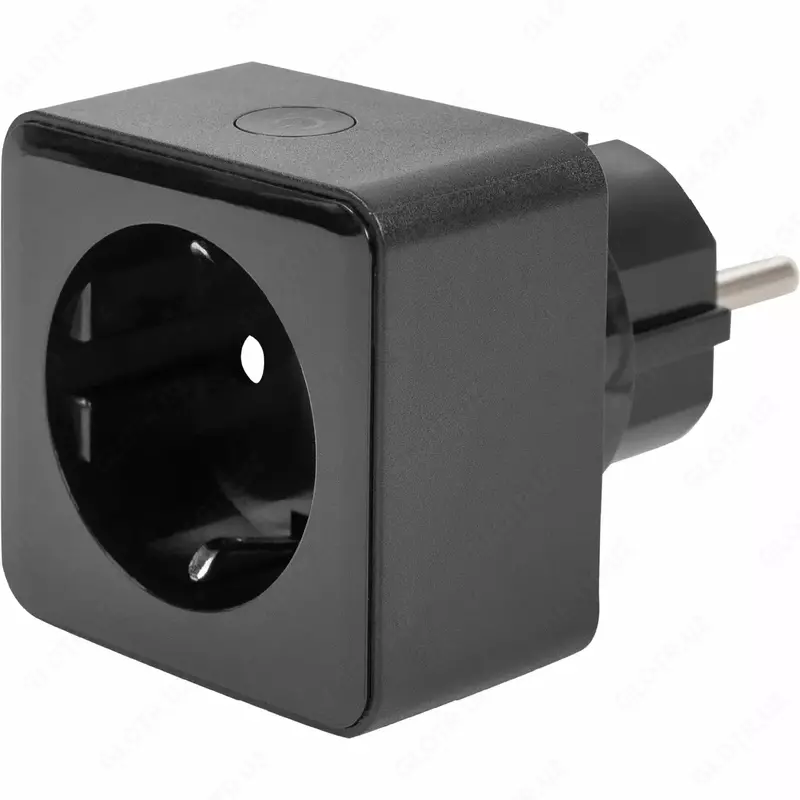 Розетка электрическая Умная розетка Яндекс Черная YNDX-0007B