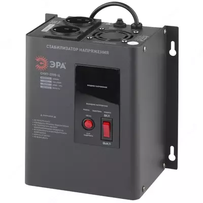 SNNT-2000-TS ERA Devorga o'rnatilgan kuchlanish stabilizatori, c.d., 140-260V/220/V, 2000VA