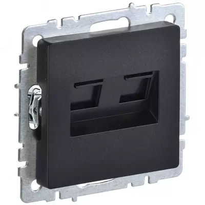 BRITE Розетка компьютерная RJ45 кат.8E РК10-БрГ граф. IEK
